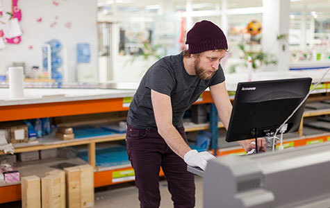 Sing afdeling van Studentendrukwerk, een drukkerij gevestigd in  Groningen