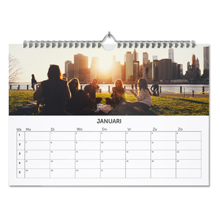 Jaarkalender maken